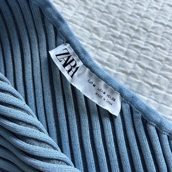 Zara Asymmetrical Knit Top - Picture 4 of 8